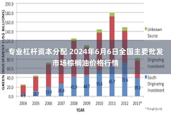 专业杠杆资本分配 2024年6月6日全国主要批发市场棕榈油价格行情