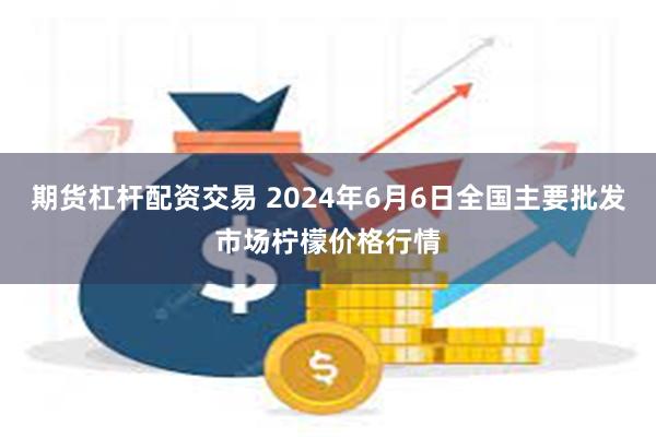 期货杠杆配资交易 2024年6月6日全国主要批发市场柠檬价格行情