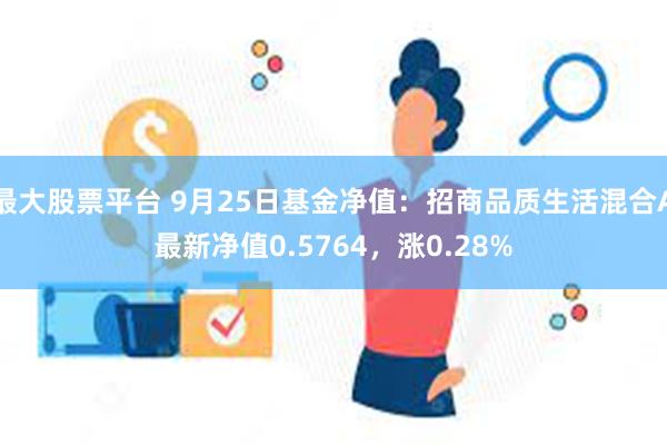 最大股票平台 9月25日基金净值：招商品质生活混合A最新净值0.5764，涨0.28%